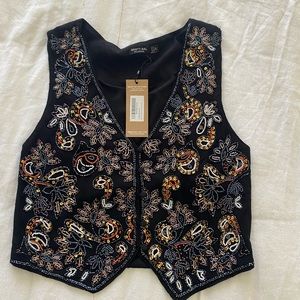 Nasty Gal beaded western vest
